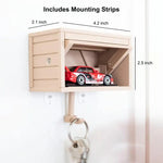 Garage-Style Key Holder – Creative and Practical Storage