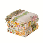 Reversible Blanket in Boho Design for Any Occasion