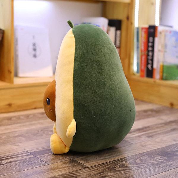 Avocado-Shaped Cuddly Pillow | Fruity Relaxation