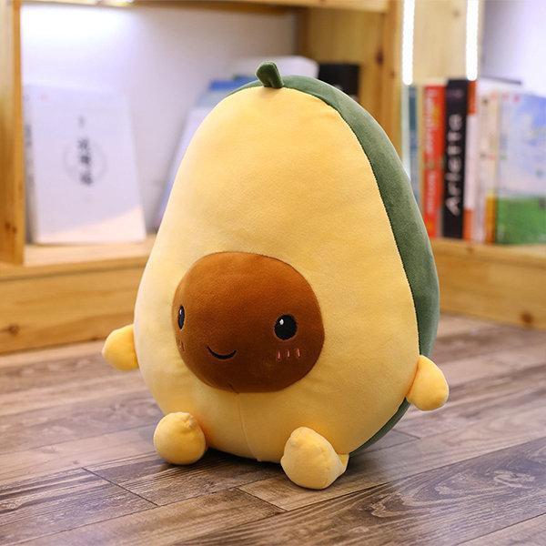 Avocado-Shaped Cuddly Pillow | Fruity Relaxation
