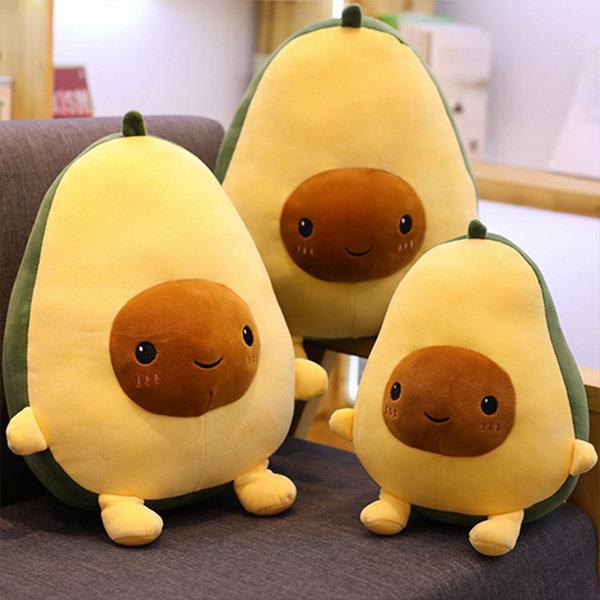 Avocado-Shaped Cuddly Pillow | Fruity Relaxation