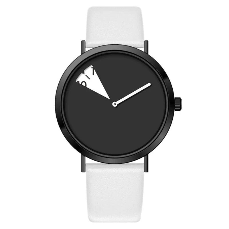 AxisLuxe - Uhr mit geometrischem Ziffernblatt