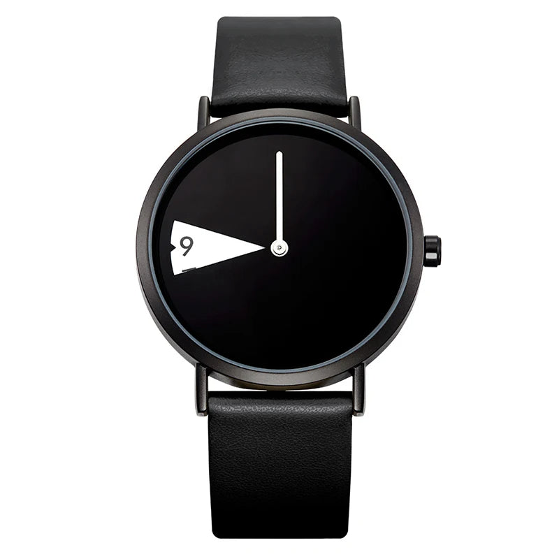 AxisLuxe - Uhr mit geometrischem Ziffernblatt