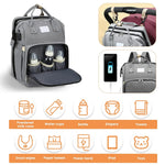 Multifunktionaler Baby-Rucksack - Stilvoll und Praktisch
