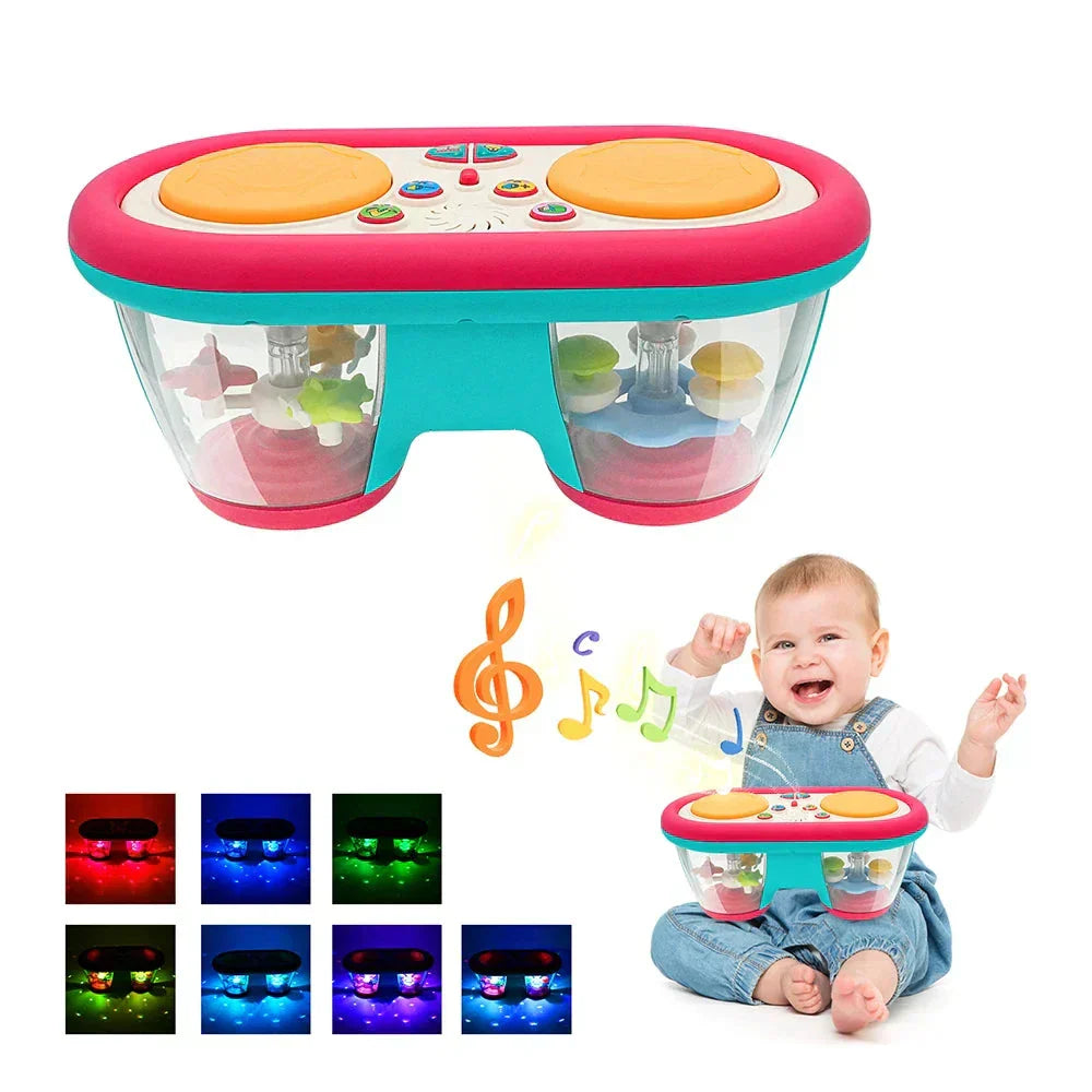 Bunte Baby Trommel - Musikalisches Abenteuer für Kleinkinder