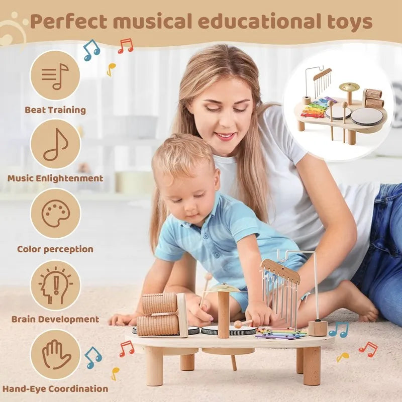 Musikalisches Spielset für Babys - Kreative Klänge entdecken