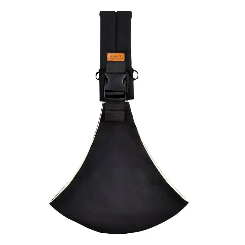 Comfortable baby carrier with adjustable shoulder strap