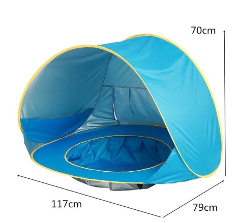 BabyShade | UV-Zelt für sonnige Tage - Aufklappbarer Sonnenschirm
