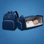 ReiseNest | Faltbares Babybett mit USB-Ladefunktion – Wasserdicht