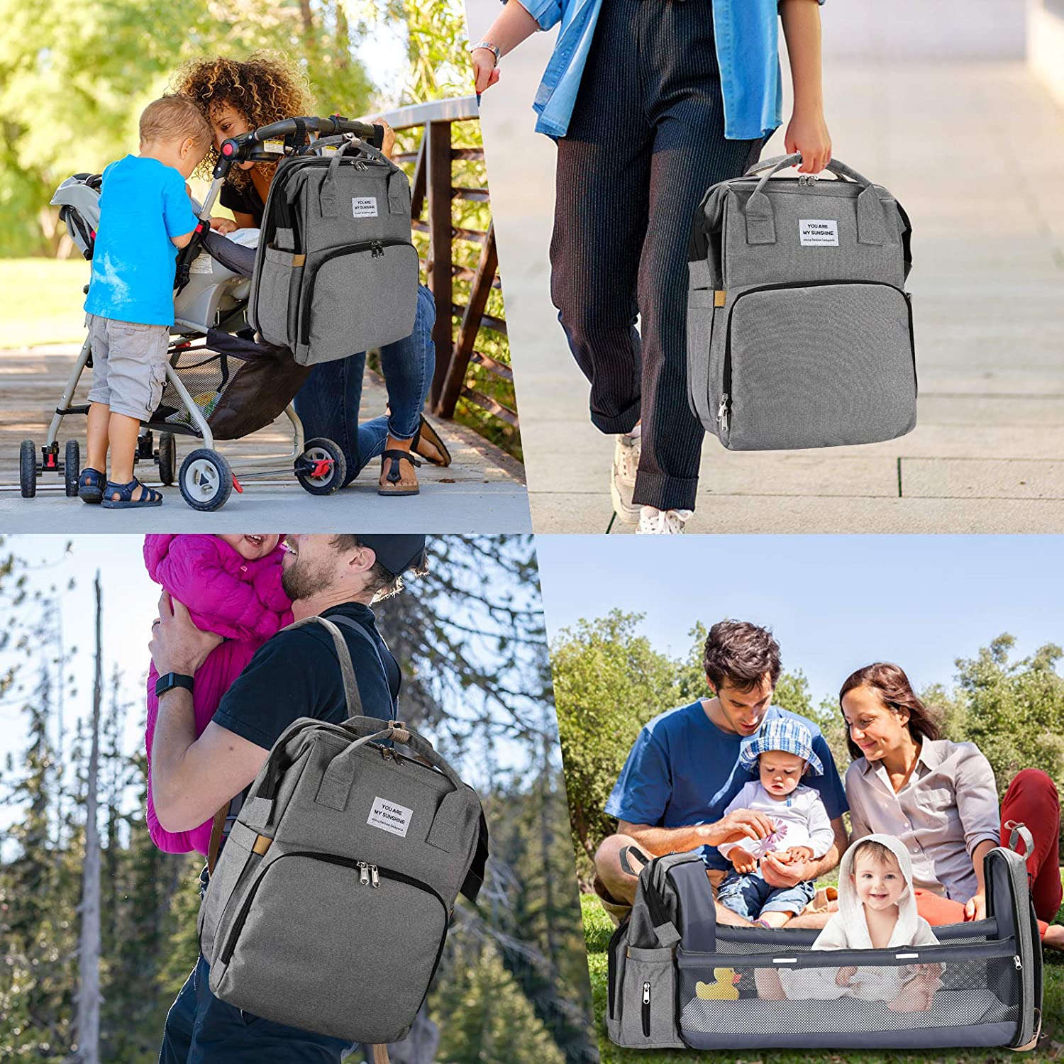 BabyWik – Tragbare Wiege mit Hohem Stauraum