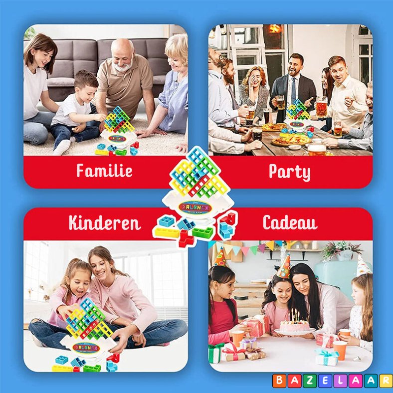 Tetris Turmbau – Das Balance-Spiel für Geschicklichkeit und Spaß