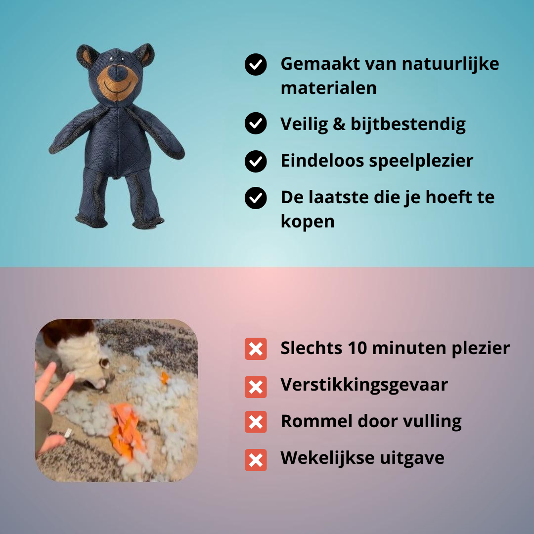 BarkBear | Der unzerstörbare Spielgefährte für Hunde