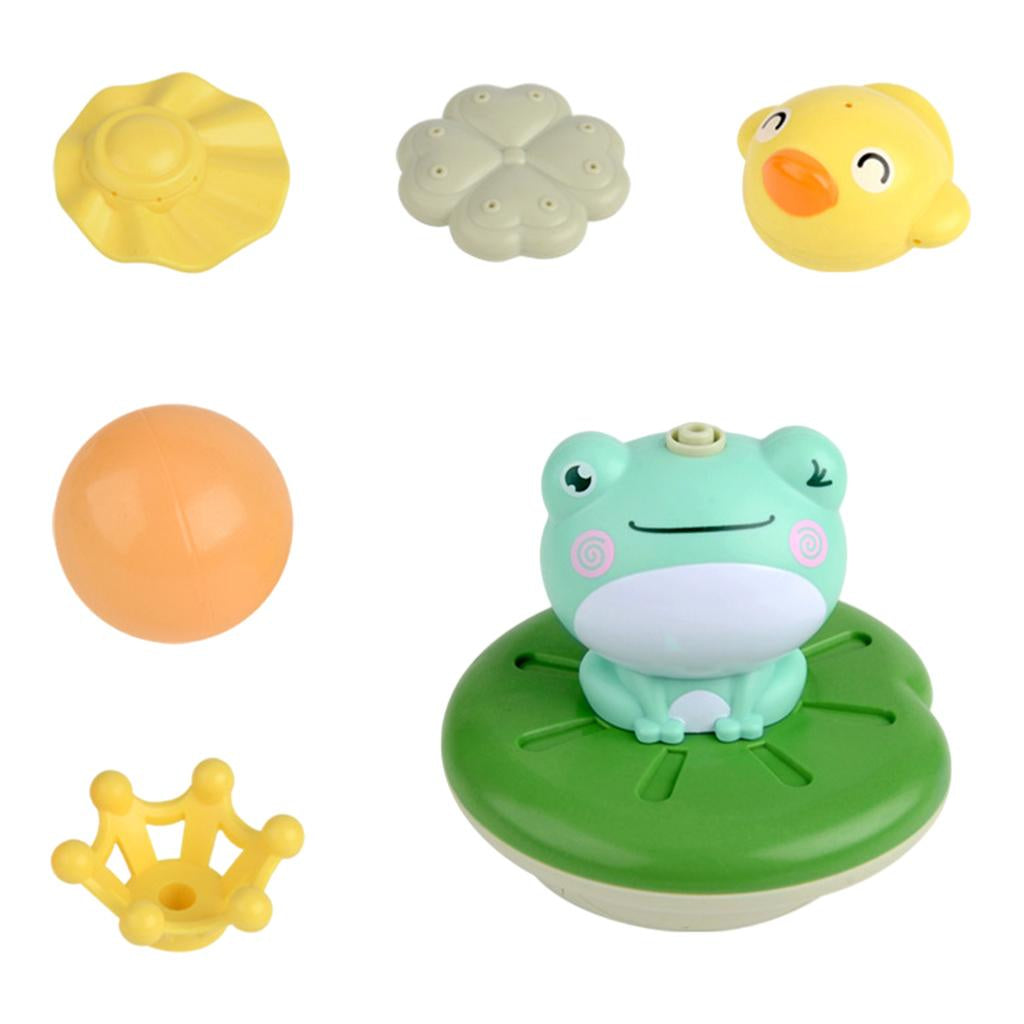 Badespaß mit Freunden - Froschbrunnen Spielzeug für die Badewanne