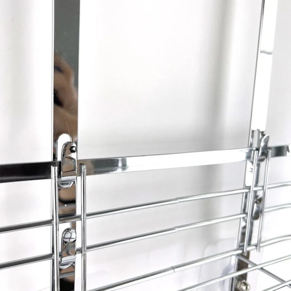 Practical three-tier shower organizer
