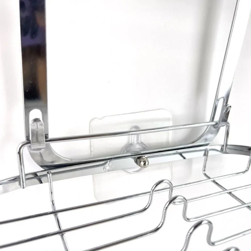 Practical three-tier shower organizer