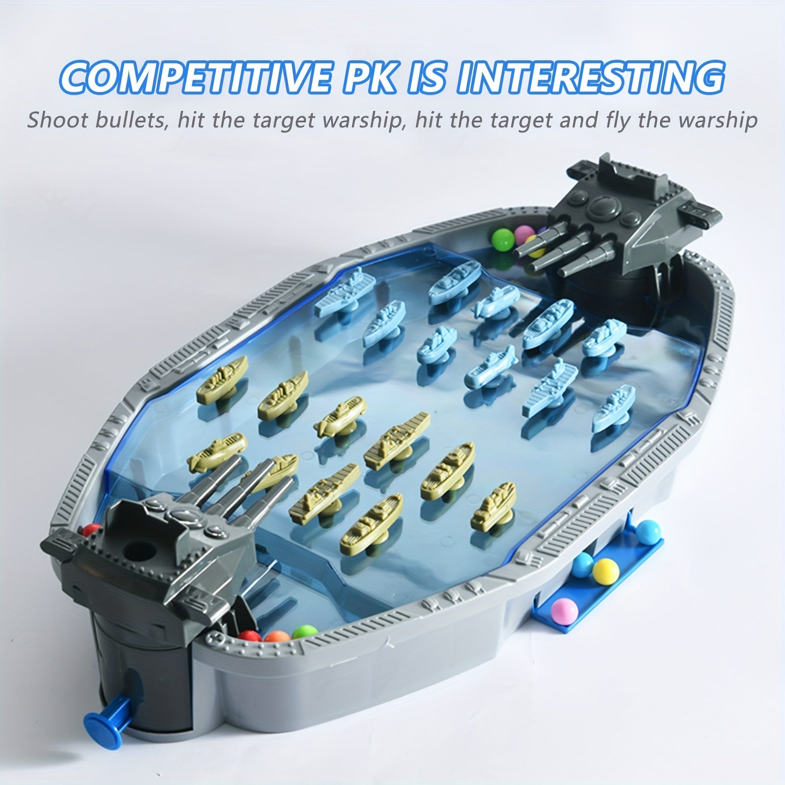 Marine Schlachtschiff - Spannendes Brettspiel für 2 Spieler