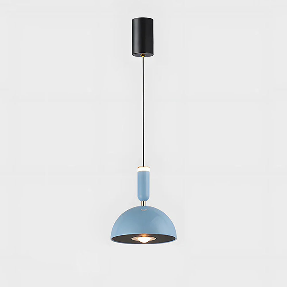Stylish LED Pendant Light – Foutz Colored Acrylic and Aluminum Luminaire for Your Rooms