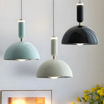 Stylish LED Pendant Light – Foutz Colored Acrylic and Aluminum Luminaire for Your Rooms
