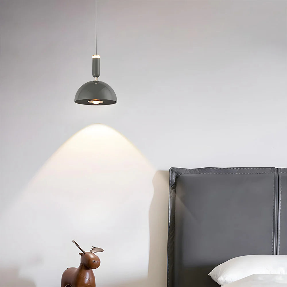 Stylish LED Pendant Light – Foutz Colored Acrylic and Aluminum Luminaire for Your Rooms