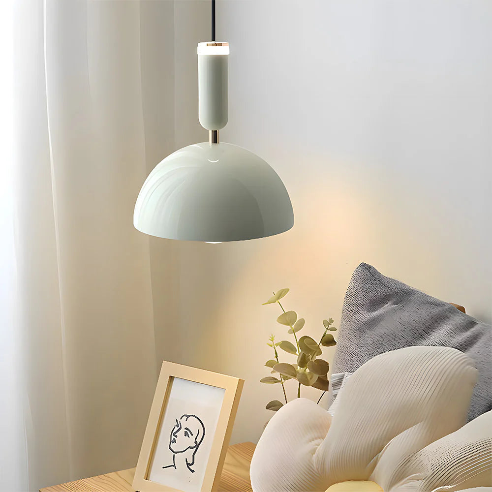 Stylish LED Pendant Light – Foutz Colored Acrylic and Aluminum Luminaire for Your Rooms