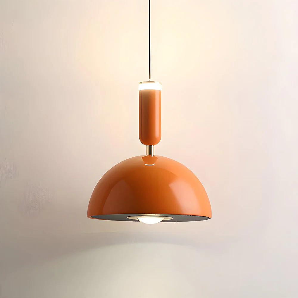 Stylish LED Pendant Light – Foutz Colored Acrylic and Aluminum Luminaire for Your Rooms