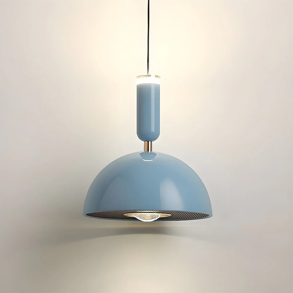 Stylish LED Pendant Light – Foutz Colored Acrylic and Aluminum Luminaire for Your Rooms