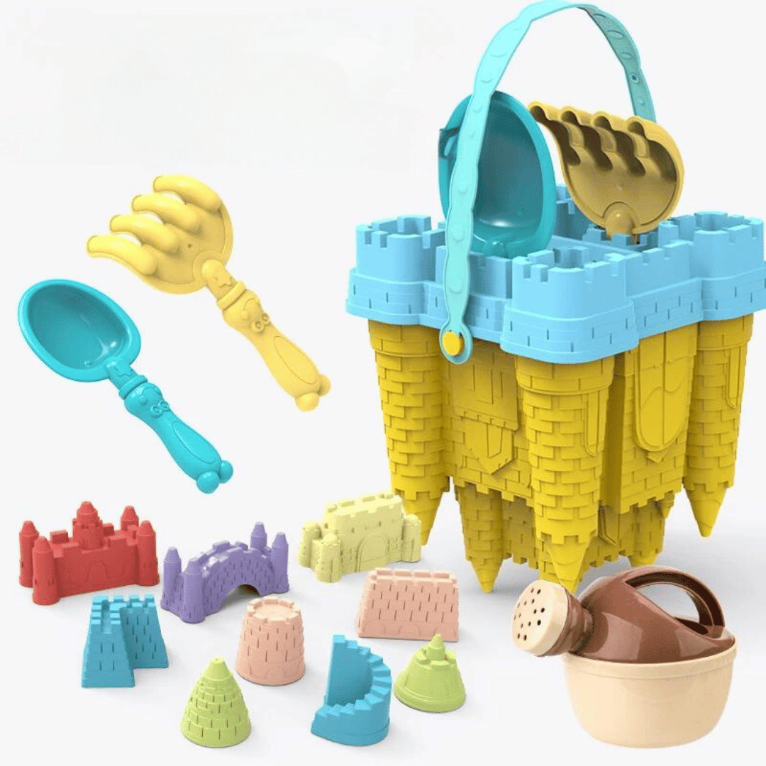 Sandburg Spielset - Strandvergnügen für Kinder