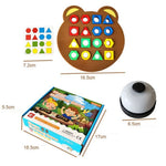 Bären-Assoziationsspiel - Lehrreiches Spiel für Kinder