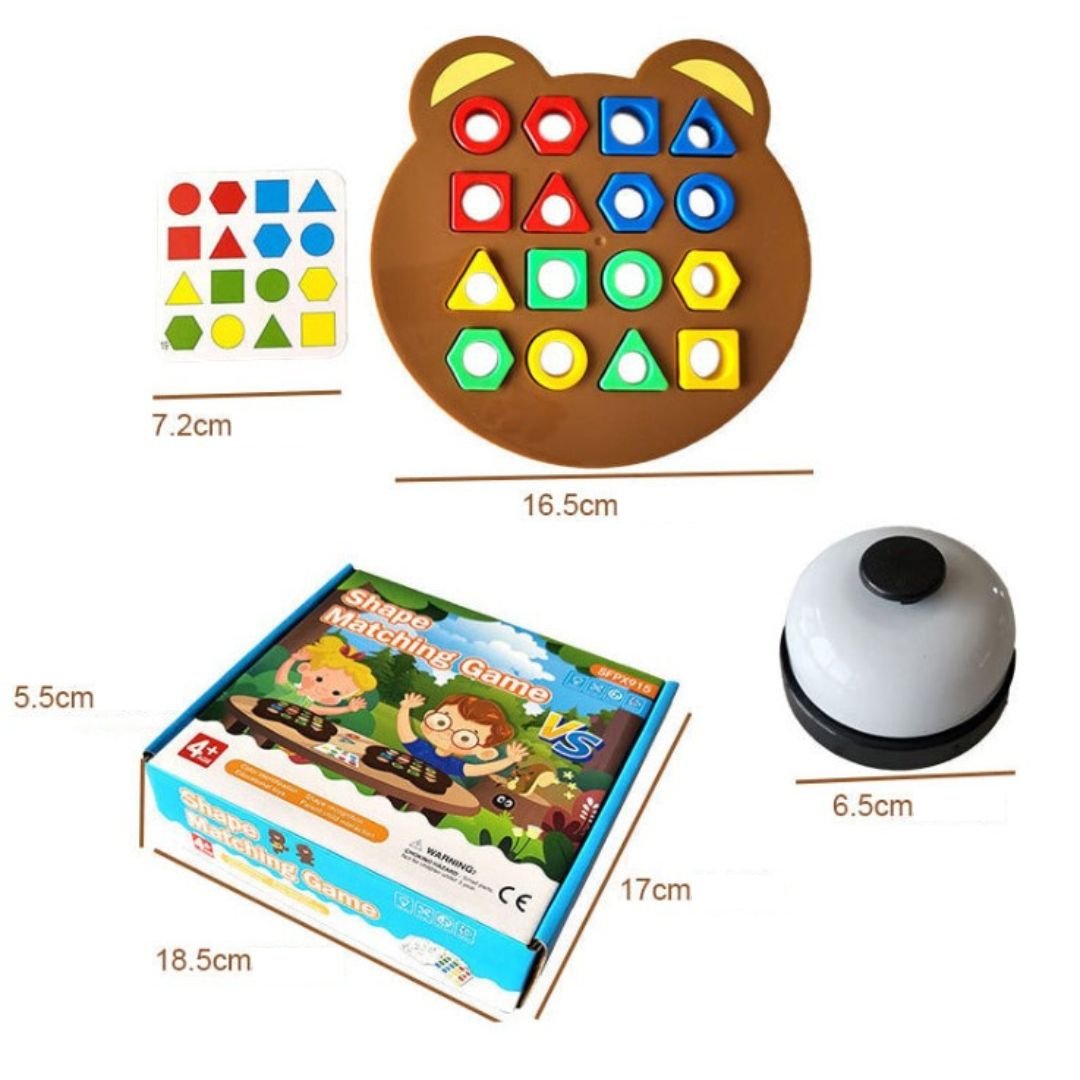 Bären-Assoziationsspiel - Lehrreiches Spiel für Kinder