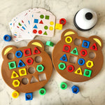 Bären-Assoziationsspiel - Lehrreiches Spiel für Kinder