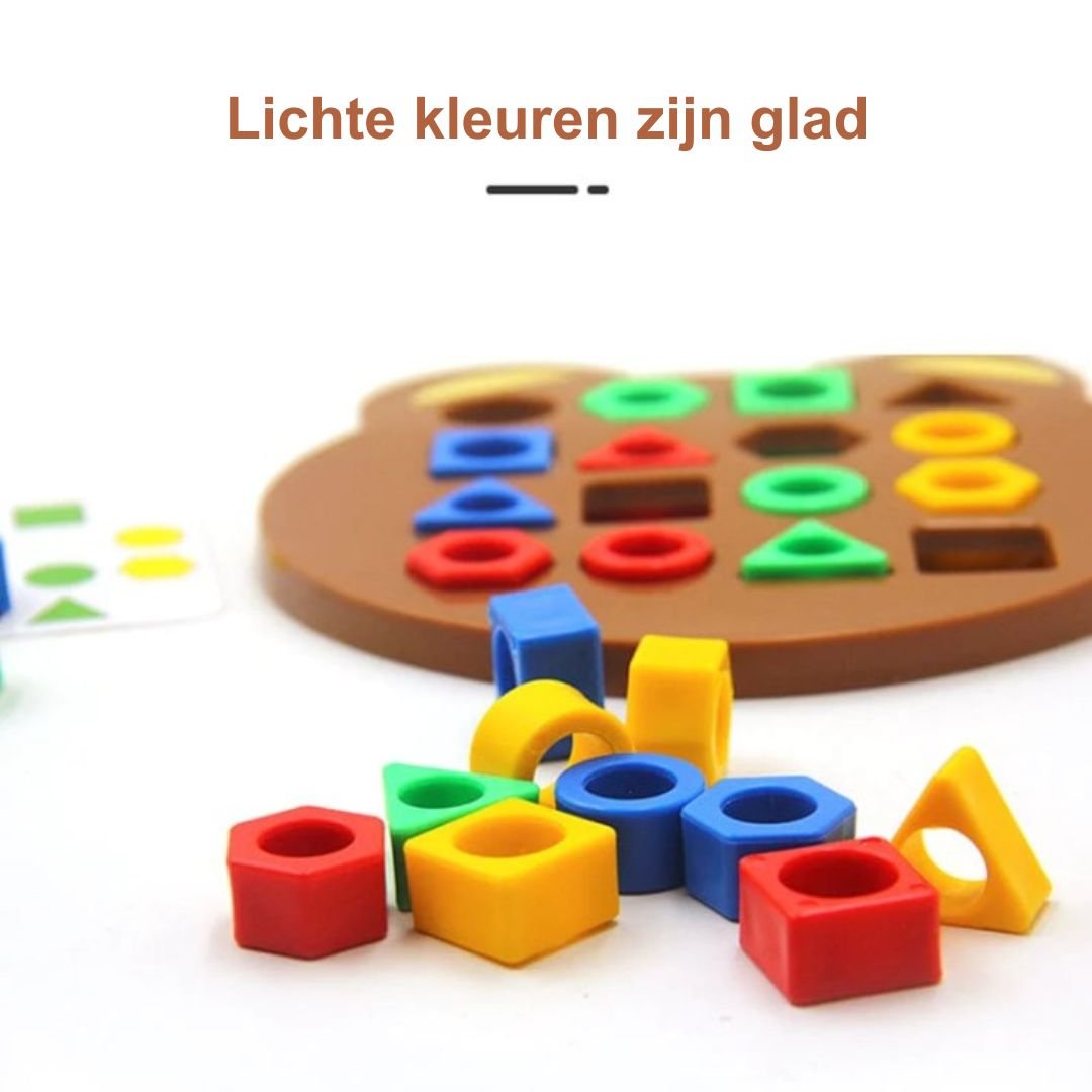 Bären-Assoziationsspiel - Lehrreiches Spiel für Kinder