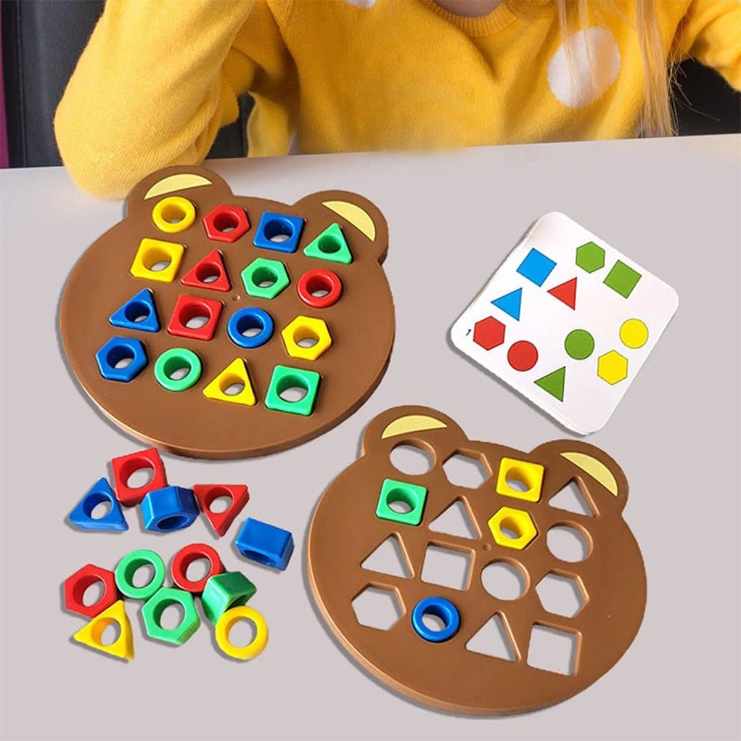 Bären-Assoziationsspiel - Lehrreiches Spiel für Kinder