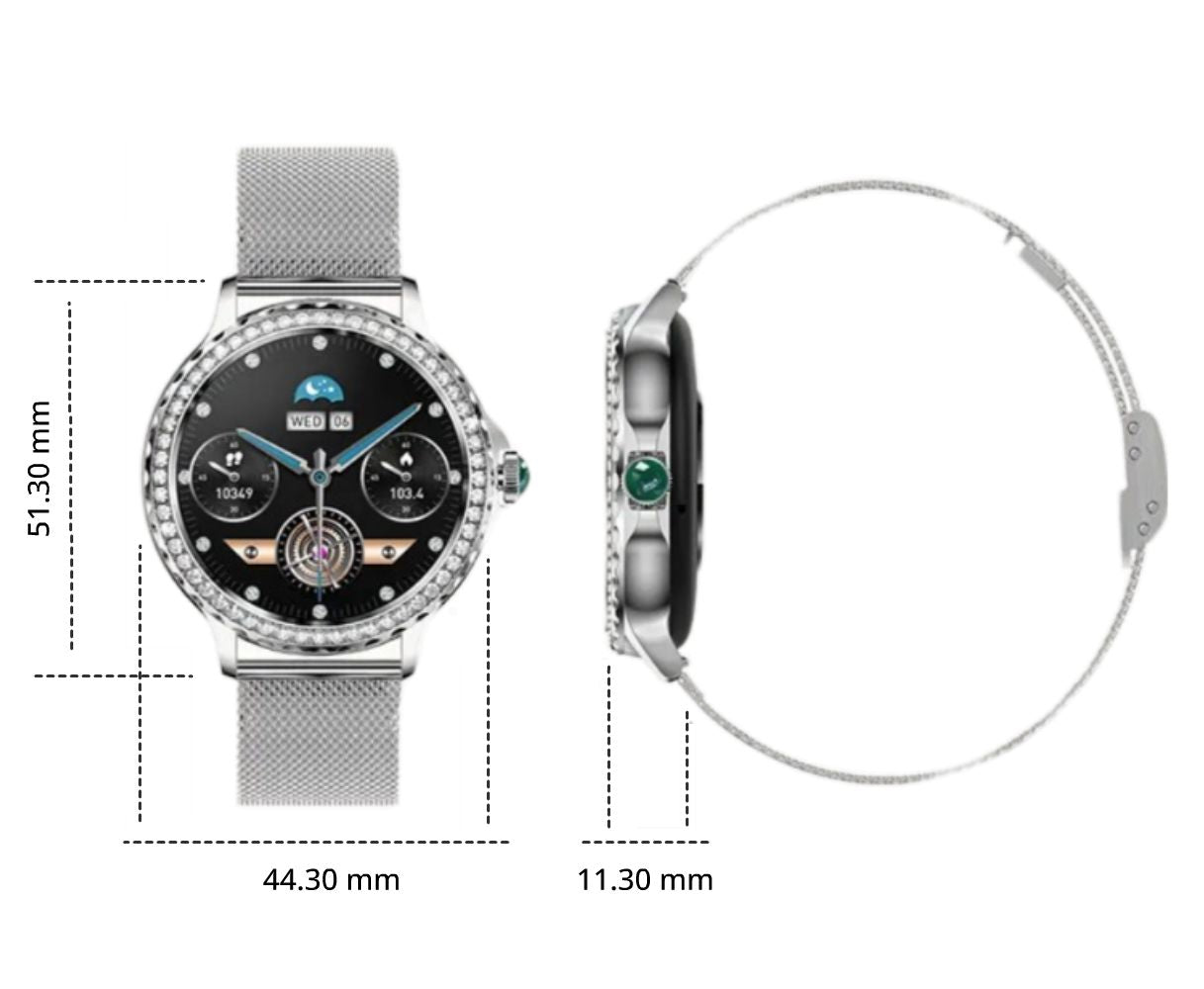 Elegant Women's Multifunction Smartwatch
