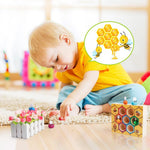 Bienen-Sortierspiel - Fördert Sortierfähigkeiten und Geschicklichkeit