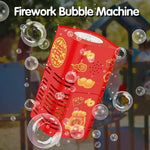 Colorful Bubble Machine with LED Lights – Battery-operated for Outdoor Use