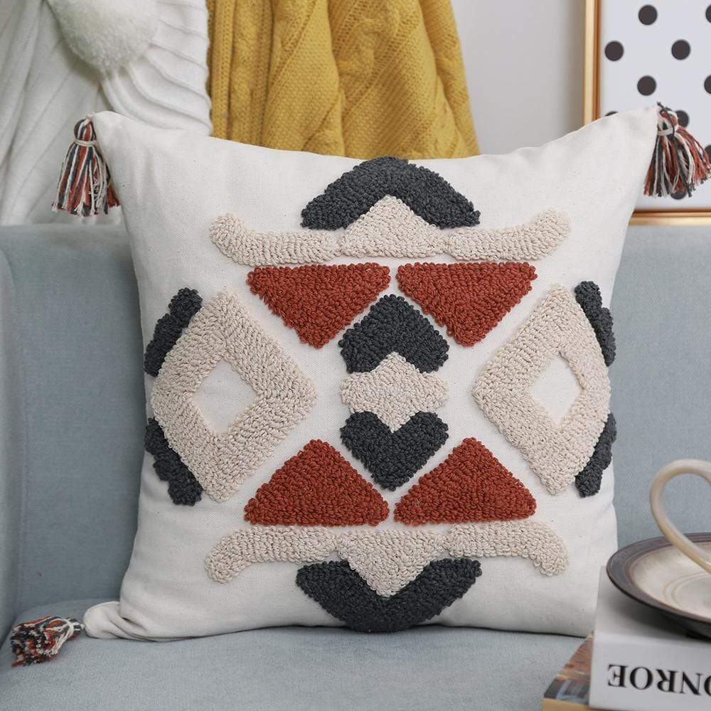 Boho-Chic Kissenbezug von CozyNest