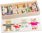Creative Toys: Montessori Bear Dress-Up Game