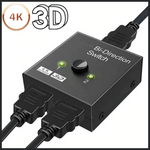 Flexibler HDMI-Switch-Splitter für 4K-Videos