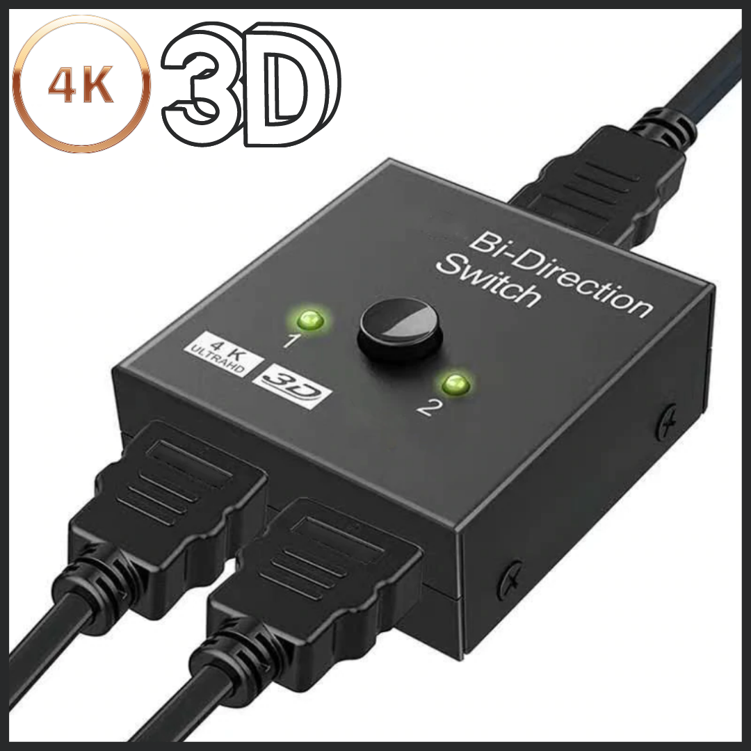 Flexibler HDMI-Switch-Splitter für 4K-Videos
