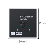 Flexibler HDMI-Switch-Splitter für 4K-Videos