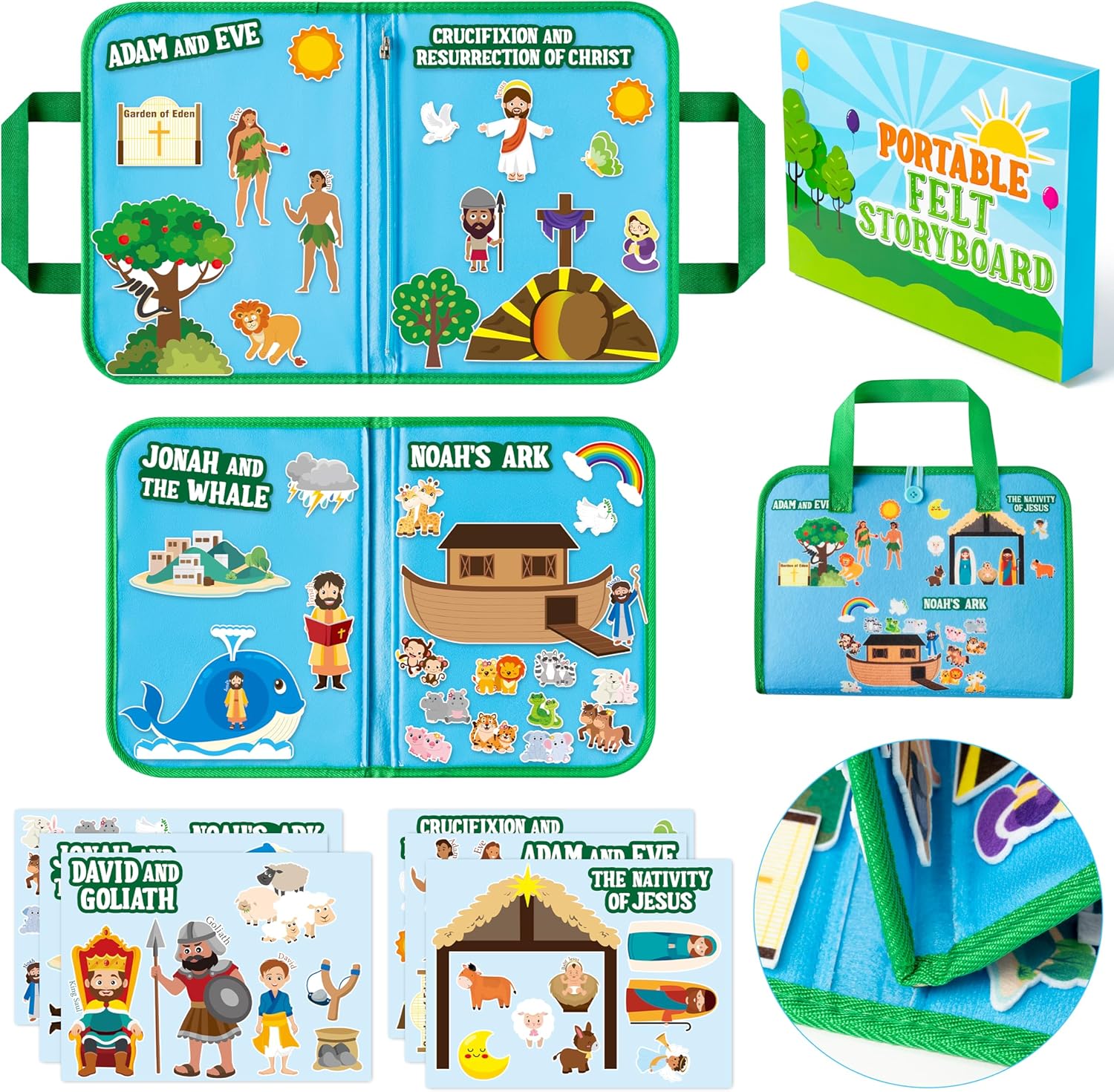 Fühlbare Geschichtenbibel für Kinder