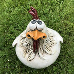 Kreative Hühner für Ihren Garten | Dekorative Figuren