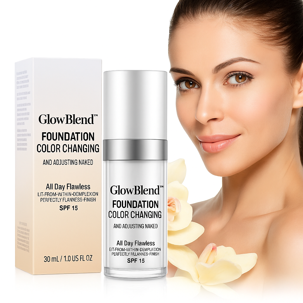 Skin-Perfecting Color-Changing Liquid Foundation