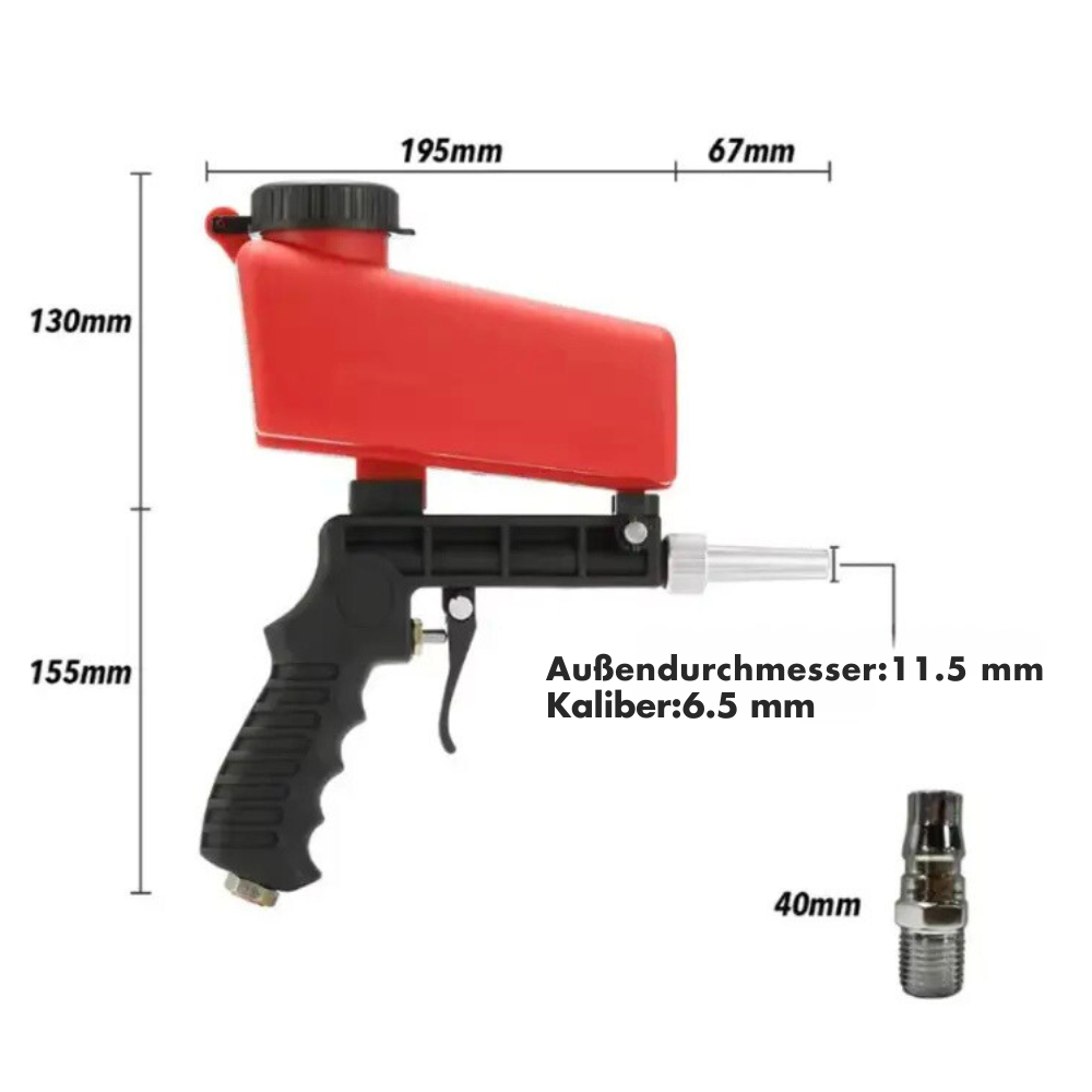 BlastForce - Professional Sandblasting Gun