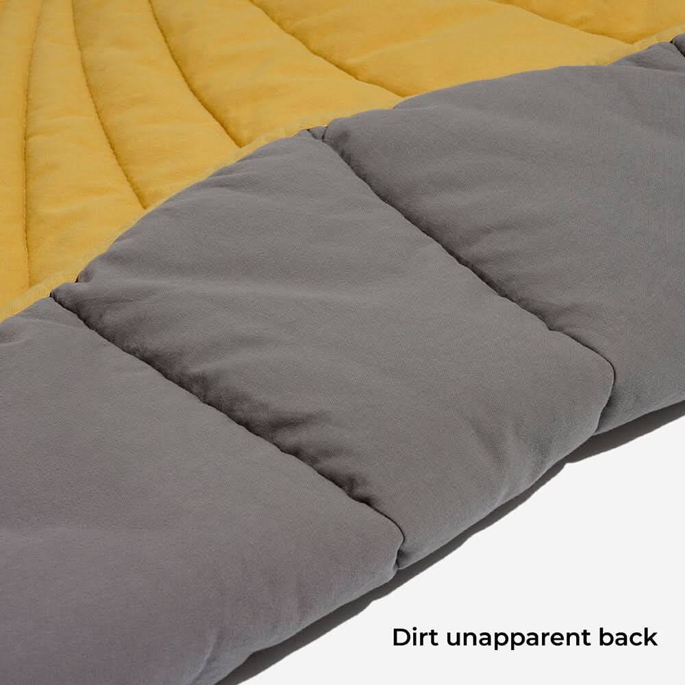 Hundebett in Blattform – Bequemes Bett aus Baumwolle und Polyester