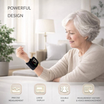 Wrist Blood Pressure Monitor with Voice Function and Touchscreen