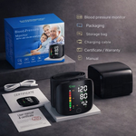 Wrist Blood Pressure Monitor with Voice Function and Touchscreen