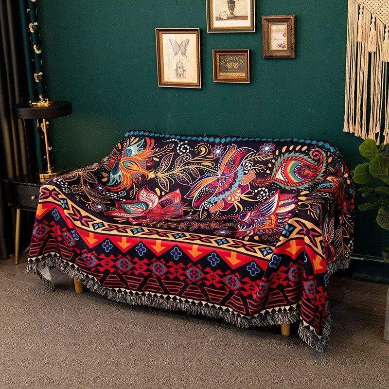Voltyx Sofabezug im Boho-Stil