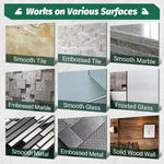 Mounting Adhesive without Drilling | Waterproof | For Hooks, Shelves, Tiles