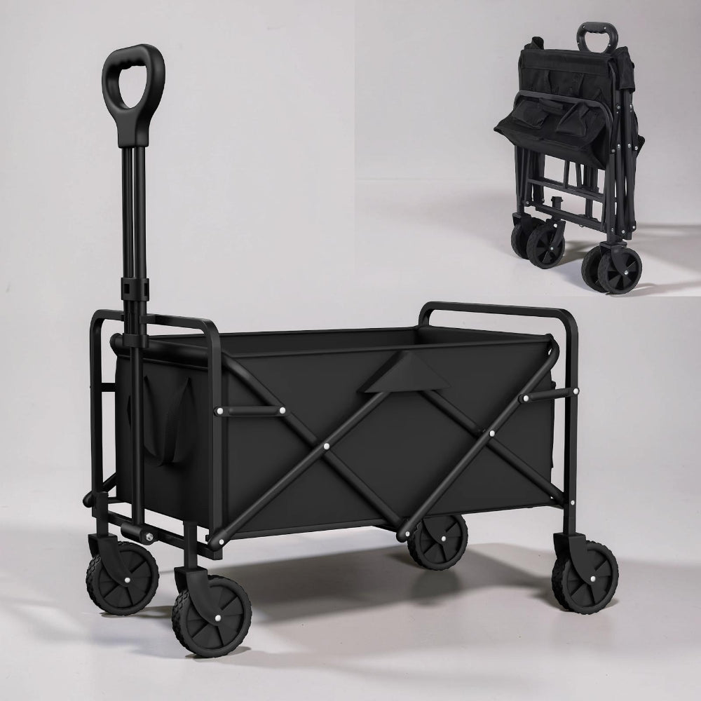 Flexible folding wagon for transport and outdoor adventures